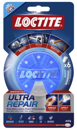 Cola Massa Adesiva 6x 5g Loctite Ultra Repair