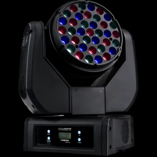 Cabeça Móvel de Luz LED Cromowash 100