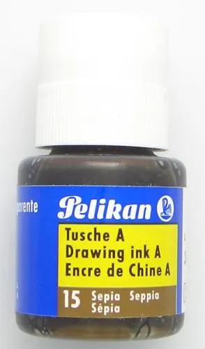 Tinta da China 10ml Sépia Pelikan