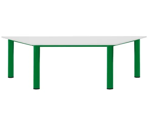 Mesa Infantário 1200x600x410mm Trapezoidal 2 Anos 747