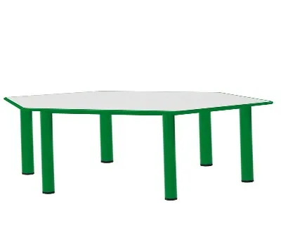 Mesa Infantário 1100x410mm Hexagonal 2 Anos 752