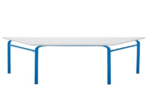 Mesa Infantário 1200x600x410mm Trapezoidal 2 Anos 741