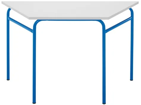 Mesa Escolar 1200x600x750mm Trapezoidal 3º Ciclo 741