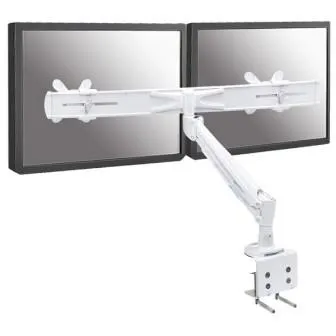 Suportes Monitor de Mesa 10 - 24" FPMA-D940DWHITE Newstar 2 Ecrãs