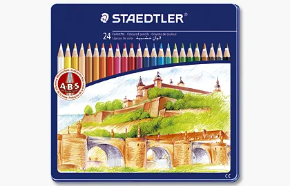 Lápis de Cor 17cm Staedtler 24