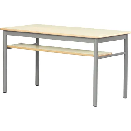 Mesa Escolar Dupla C/ Subtampo 120x60x61cm 6/7 Anos