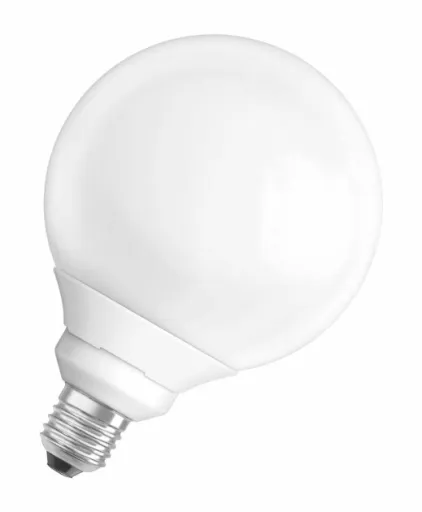 Lâmpadas Economizadoras Fluorescentes Globo Fria 25W E27