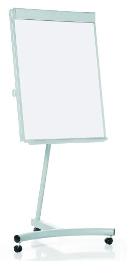 Quadro Branco Tripé 70x100cm Flip Chart com Rodas Vanguard Ii