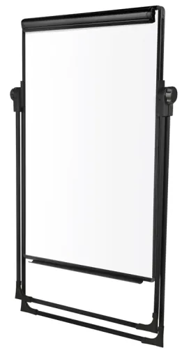 Quadro Branco Tripé 70x100cm Flip Chart Premiere Preto ( Cavalete / Conferência )