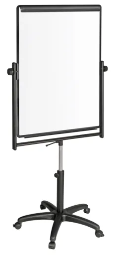 Quadro Branco Tripé 70x100cm Flip Chart com Rodas Preformer