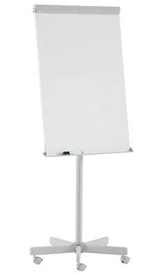 Quadro Branco Magnético Tripé 68x104cm Flip Chart com Rodas Alto Archyi