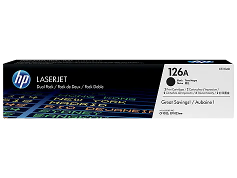 Toner HP Preto CE310AD - (126A)