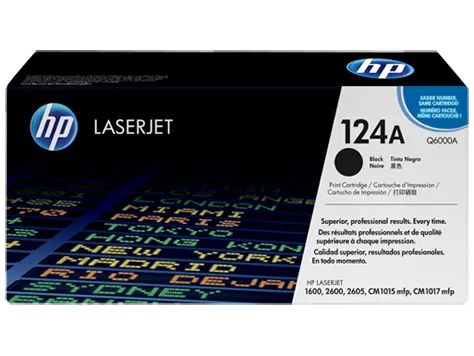 Toner HP Preto Q6000A  - (124A)