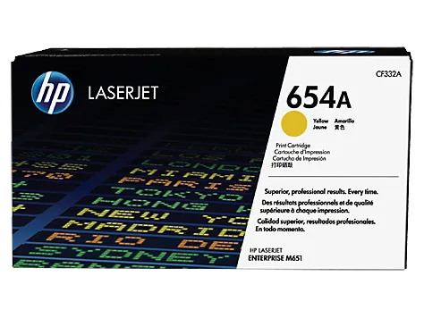 Toner HP Amarelo CF332A - (654A)