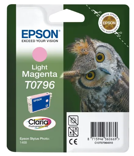 Tinteiro Epson Magenta Claro T0796