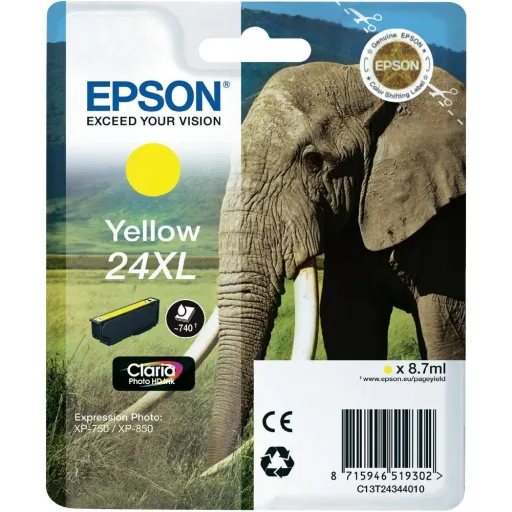 Tinteiro Epson Amarelo 24XL