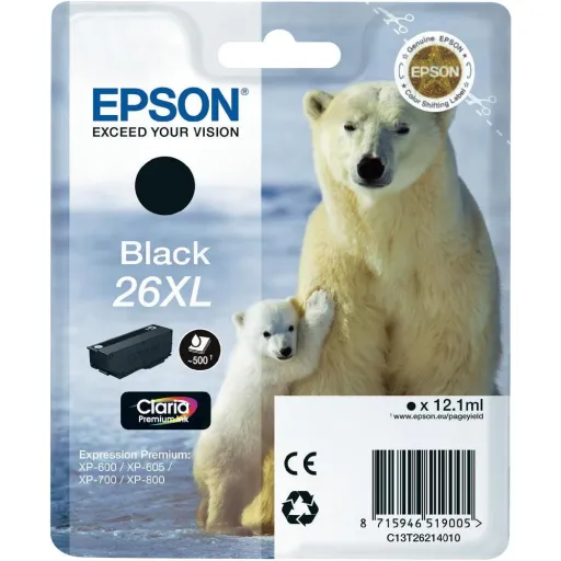 Tinteiro Epson Preto 26XL