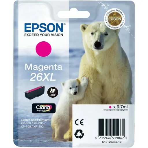 Tinteiro Epson Magenta 26XL