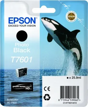 Tinteiro Epson Preto Photo T7601