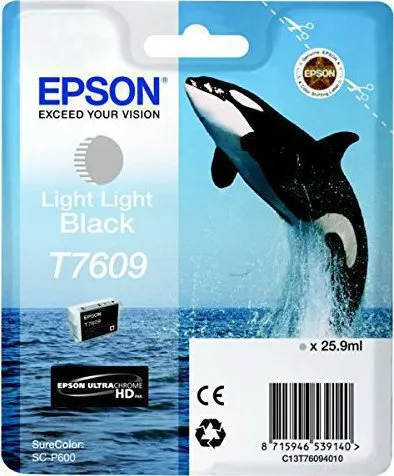 Tinteiro Epson Cinza Claro T7609