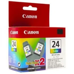 Tinteiro Canon BCI-24CTP Cores