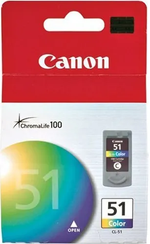 Tinteiro Canon 51 Cores