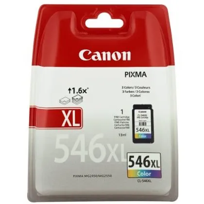 Tinteiro Canon 546XL Cores