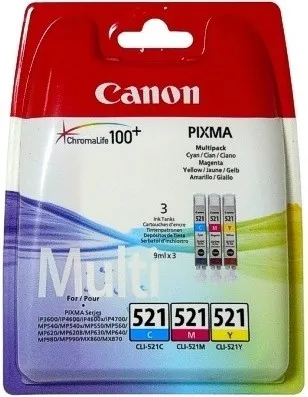 Tinteiro Canon 521 Cores