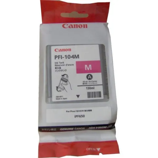 Tinteiro Canon PFI-104M Magenta