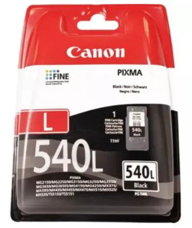 Tinteiro Canon 540L Preto