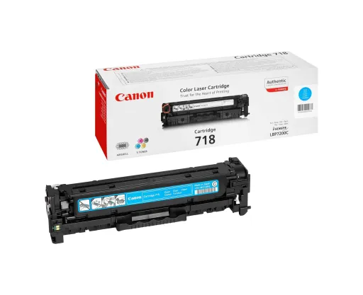 Toner Canon 718 Azul