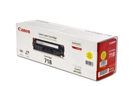 Toner Canon 718 Amarelo