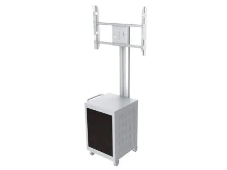 Suportes Tv / Televisão de Chão 40 - 55" M Public 180 Mediabox 4P Single Prata Multibrackets