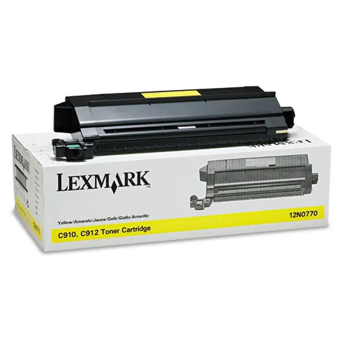 Toner Lexmark Amarelo 12N0770