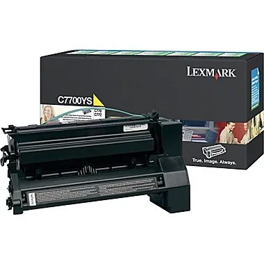 Toner Lexmark Amarelo C7700YS