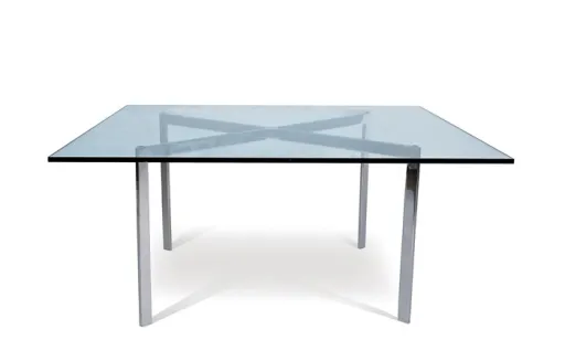 Mesa Receção 1050x1050x460mm Vidro Bcn (Mesa de Centro / Apoio)