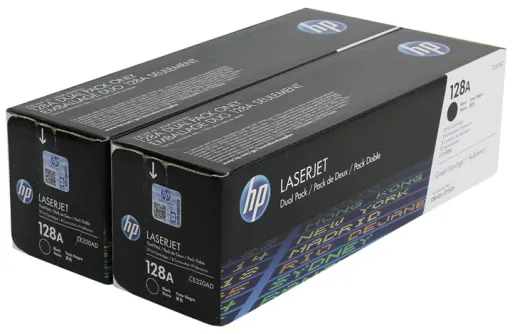 Toner HP Preto CE320AD - 2x (128A)