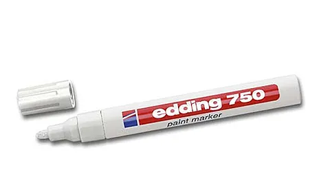 Marcador Permanente Edding 750 Branco