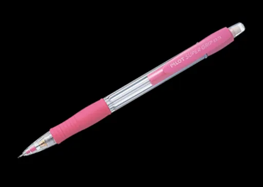 Lapiseira Pilot H 196 Super Grip Rosa