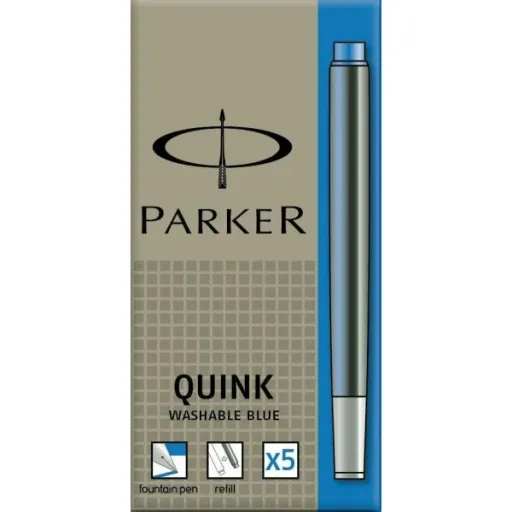 Recarga Parker Cartuchos Tinta Azul Escuro