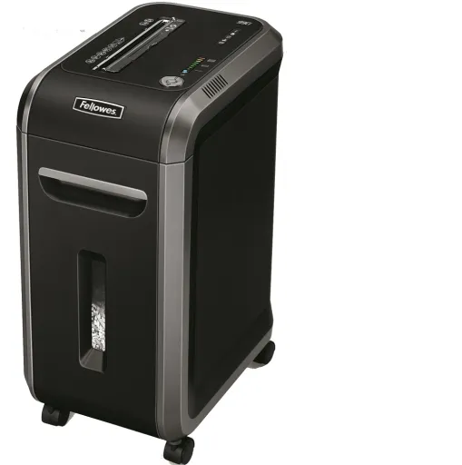 Destruidora de Papel Fellowes 99Ci, 18 Fls, 34L, Cd/Dvds com Rodas