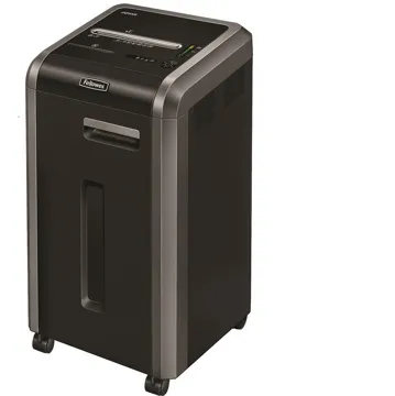 Destruidora de Papel Fellowes 225Mi, 14 Fls, 60L, Cd/Dvds com Rodas