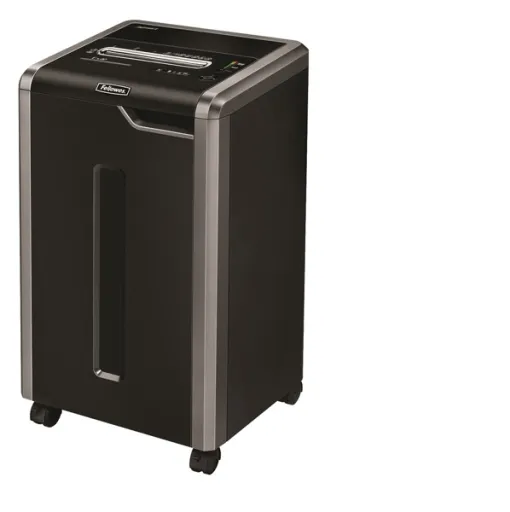 Destruidora de Papel Fellowes 325Ci, 24 Fls, 83L, Cd/Dvds com Rodas