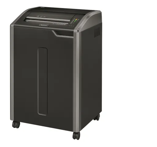 Destruidora de Papel Fellowes 485Ci, 30 Fls, 142L, Cd/Dvds com Rodas