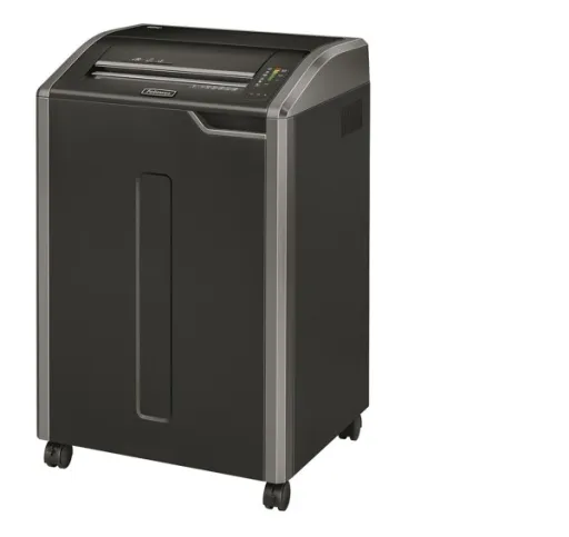 Destruidora de Papel Fellowes 485i, 40 Fls, 142L, Cd/Dvds com Rodas