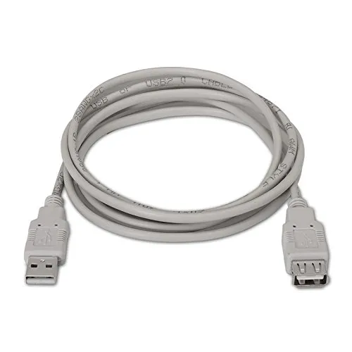 Cabo USB 2.0, Tipo A/m-a/h, 3.0 Metros