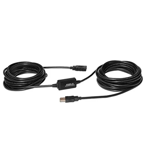 Cabo USB 2.0 Extensão com Amplificador, Tipo A/m-a/h, 15 Metros