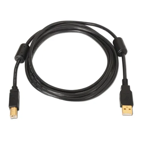 Cabo USB 2.0 Impressora Hq com Ferrite, Tipo A/m-b/m, 2 M