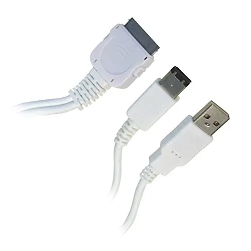 Cabo Ipod a USB 2.0+Firewire, Ipod-Usb A/M+1394A 6/M, 2.0 M