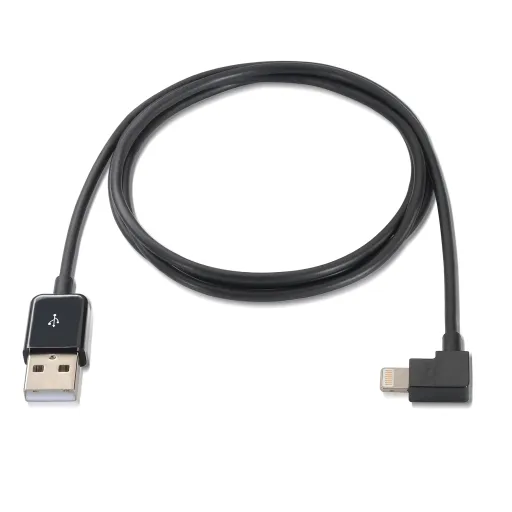 Cabo Lightning Angular a USB 2.0, Lightning/m-Usb A/m, 1M